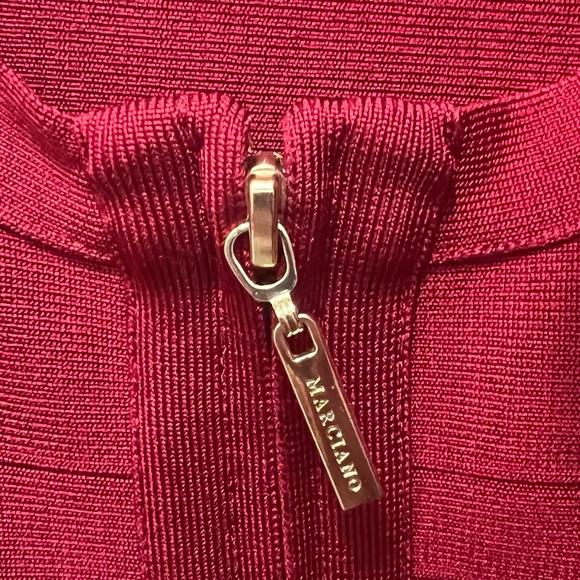 Marciano Red Bondage Dress XS - Picture 3 of 6